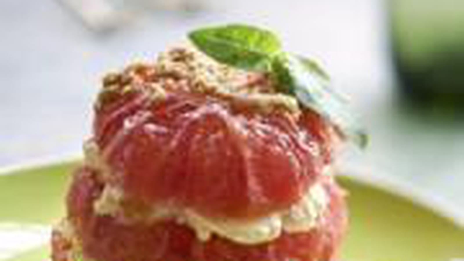 Millefeuille salé au pamplemousse de Floride