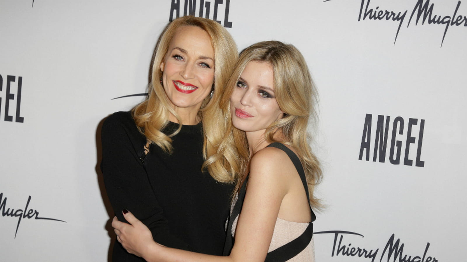 Jerry Hall et Georgia May Jagger 