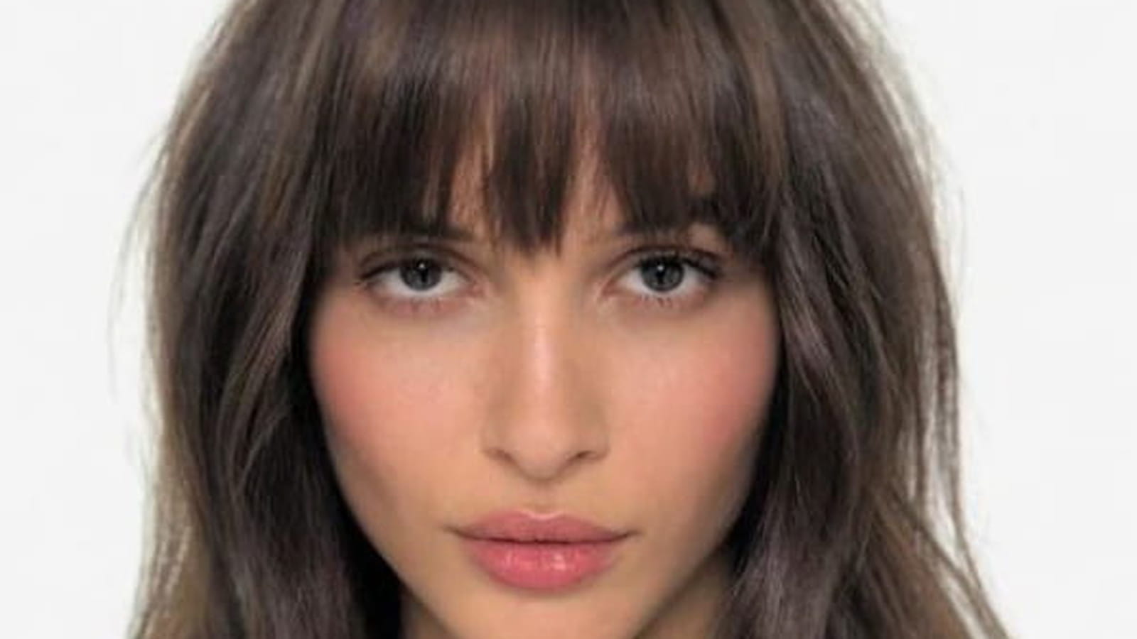 Frange droite dégradée et carré long wavy