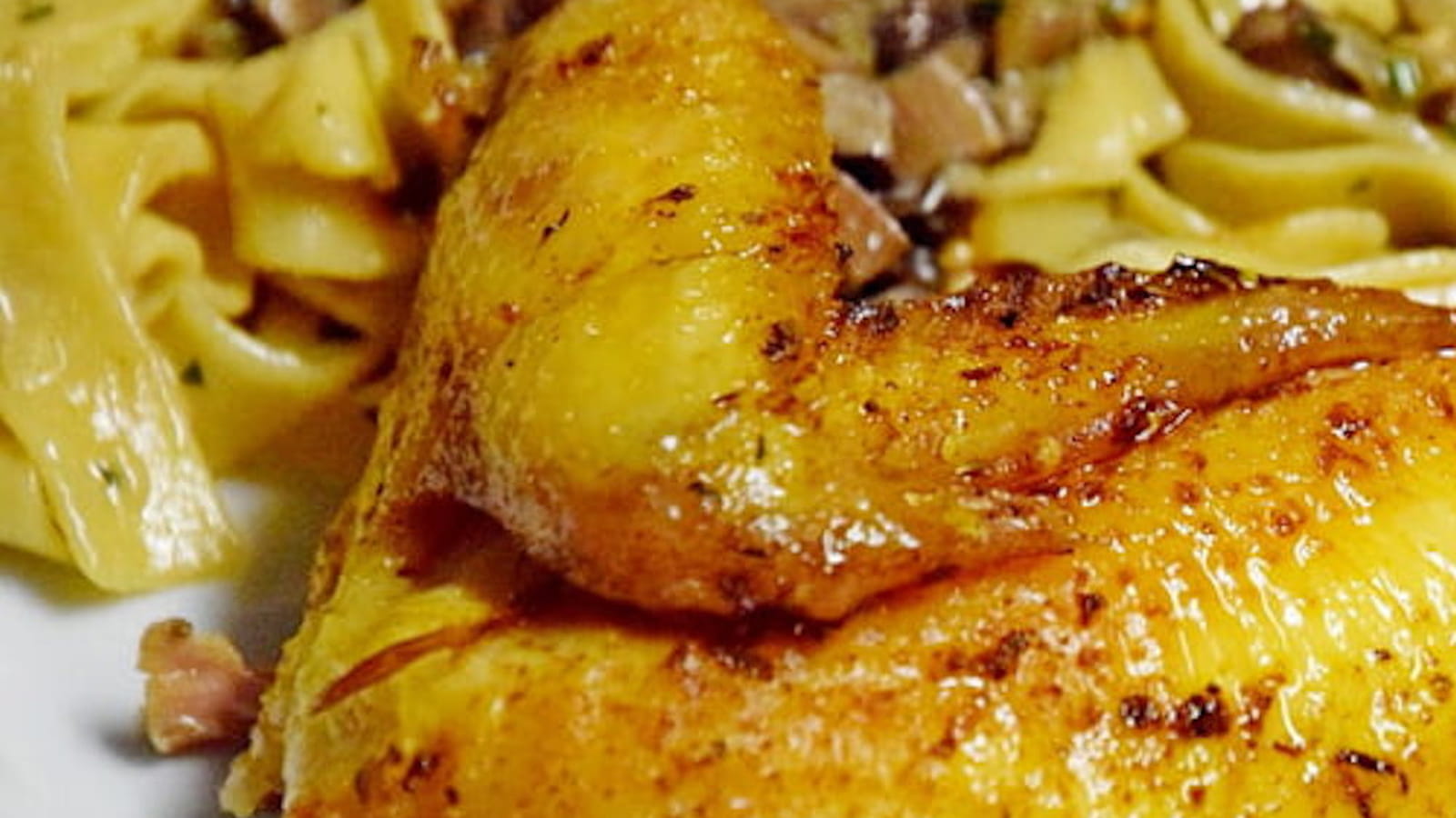 Poulet de la ferme Grandvillain cuit à basse température