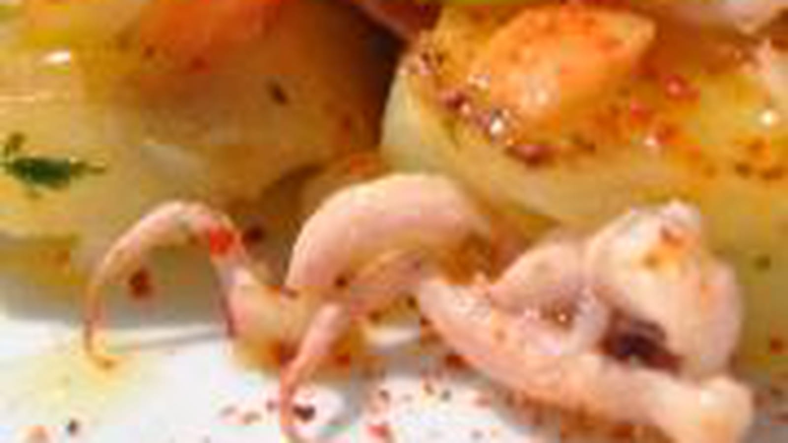 Pommes de terre aux encornets