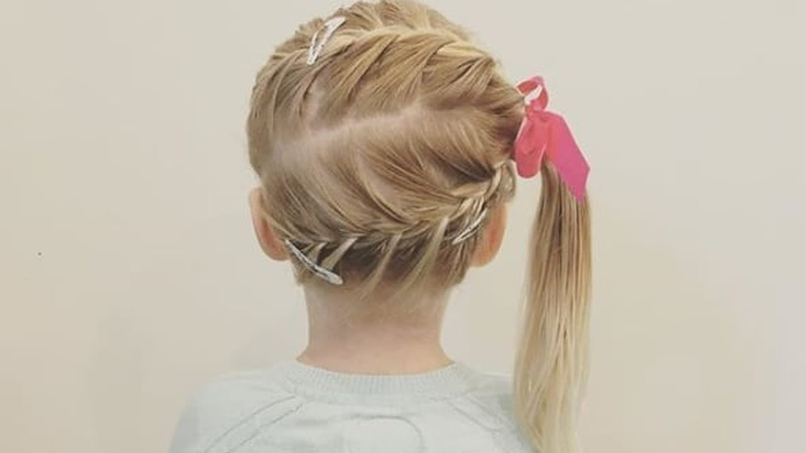 Des tresses horizontales