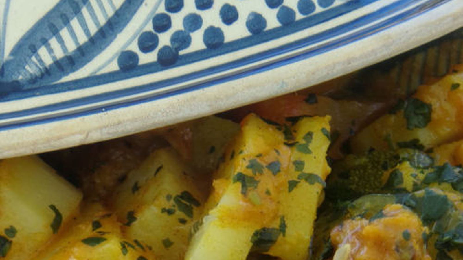 Tajine au poulet et aux légumes