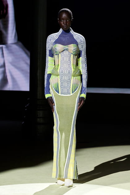 Look 105&nbsp;du d&eacute;fil&eacute; Balmain