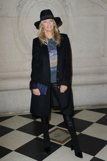 Estelle Lef&eacute;bure chez Christian Dior