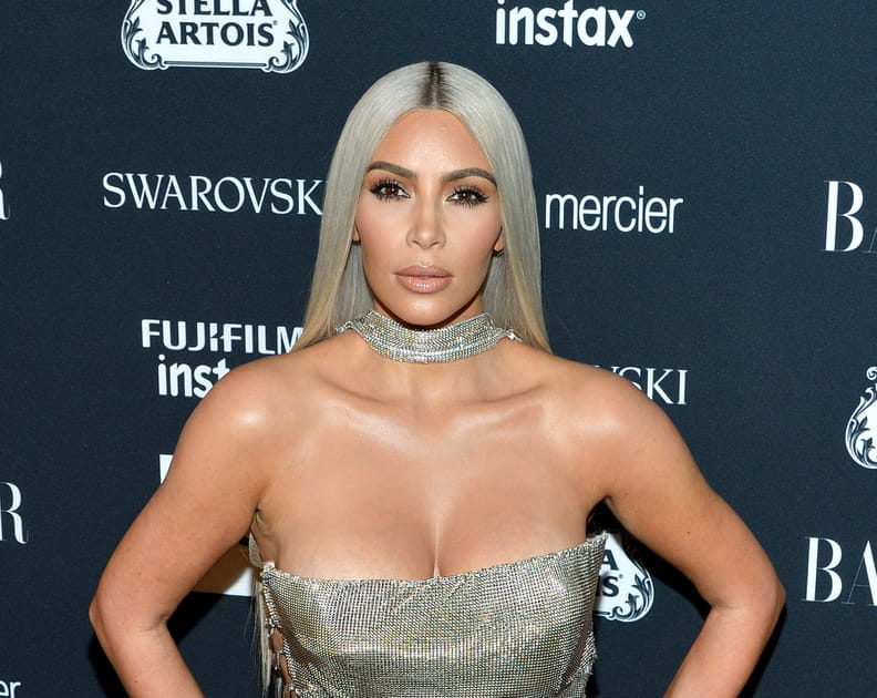 Les cheveux gris de Kim Kardashian