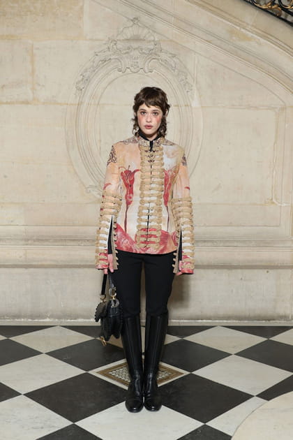 Mathilde Warnier au d&eacute;fil&eacute; Dior