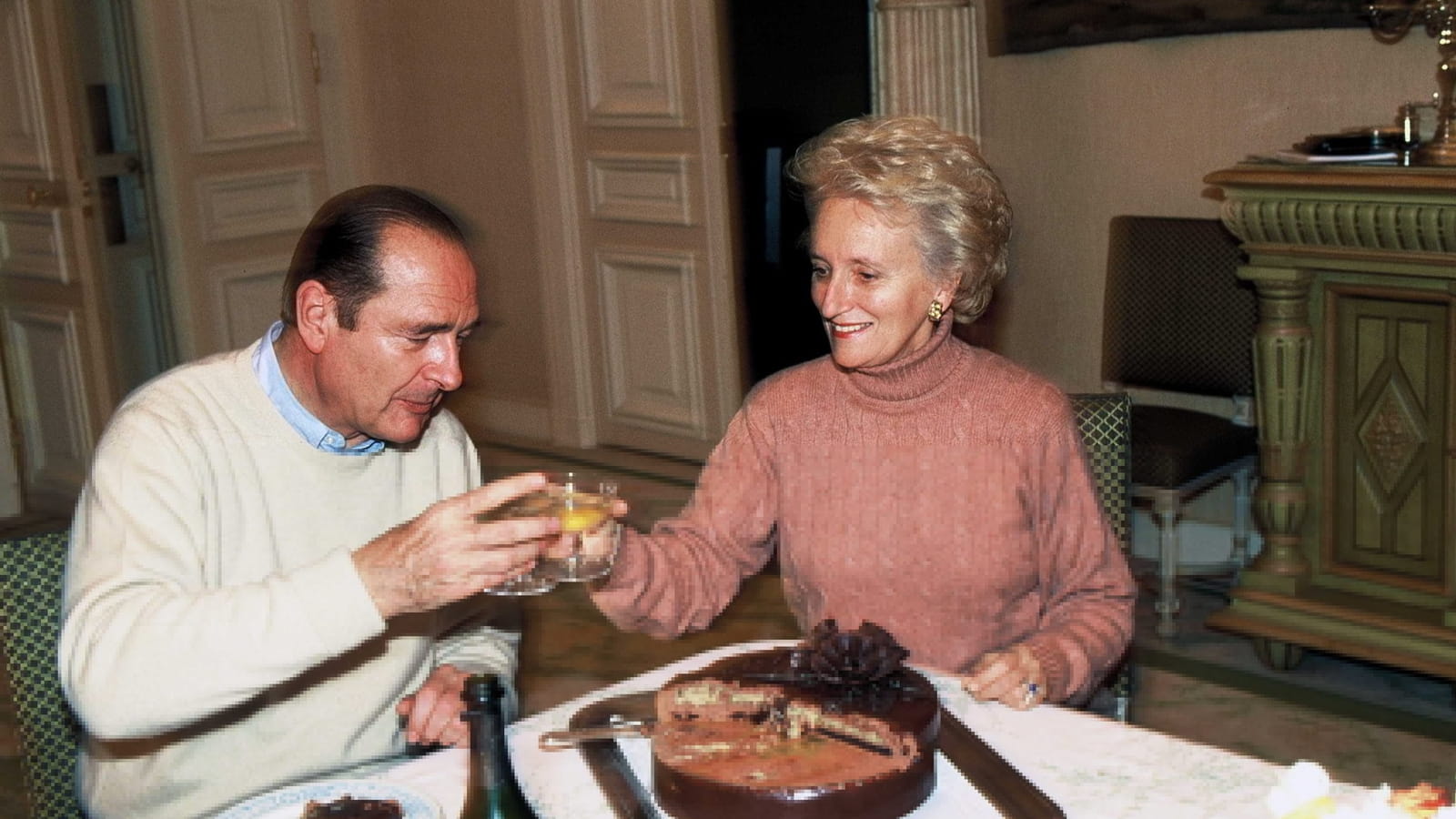Jacques et Bernadette Chirac