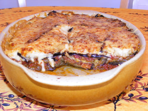 Moussaka au boeuf
