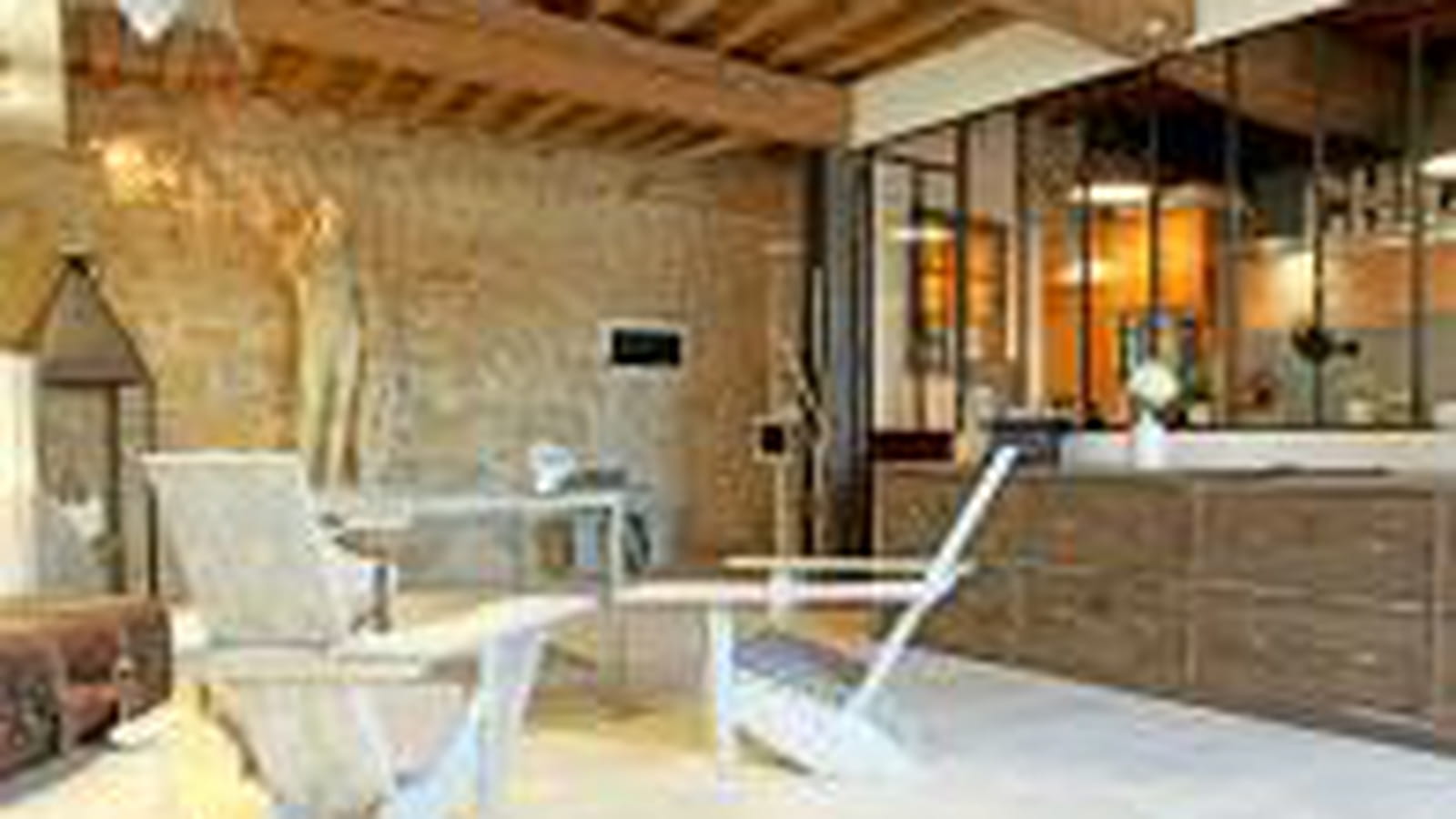 Mur en pierre atelier