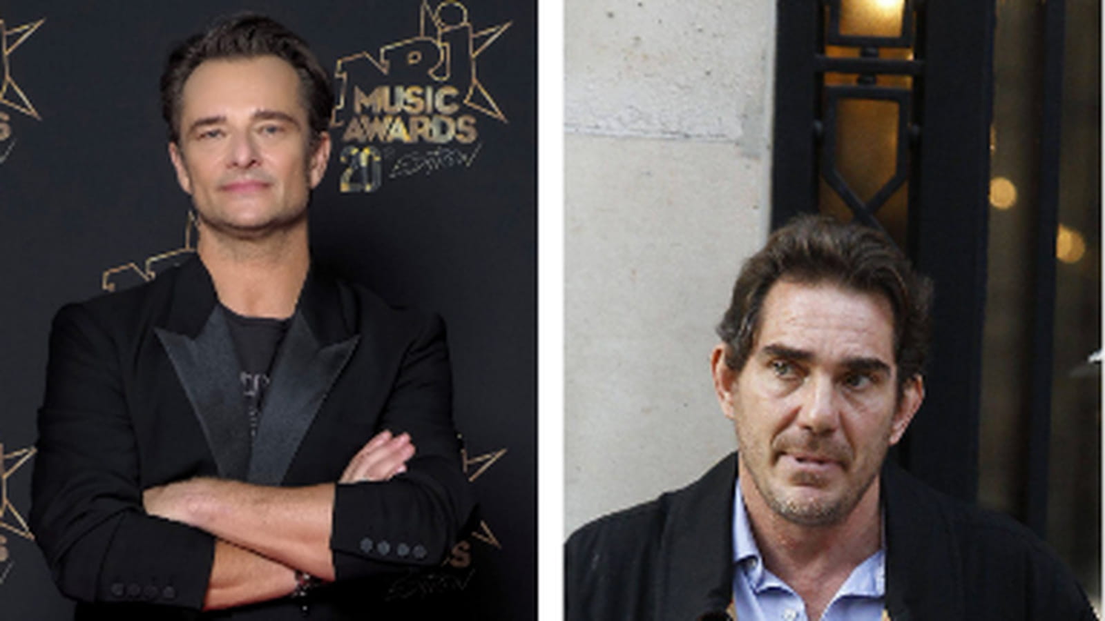 David Hallyday et Sebastien Farran