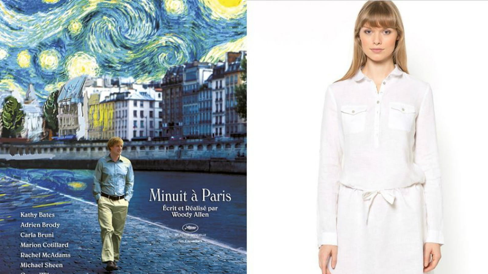 Une robe-chemise façon Inez