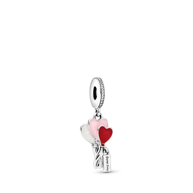 Charm Pendant Ballon Happy Bday (Joyeux anniversaire)