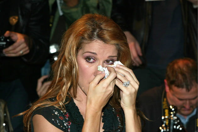 Annonce de sa nouvelle tourn&eacute;e "A New Day" Bruxelles, en 2003