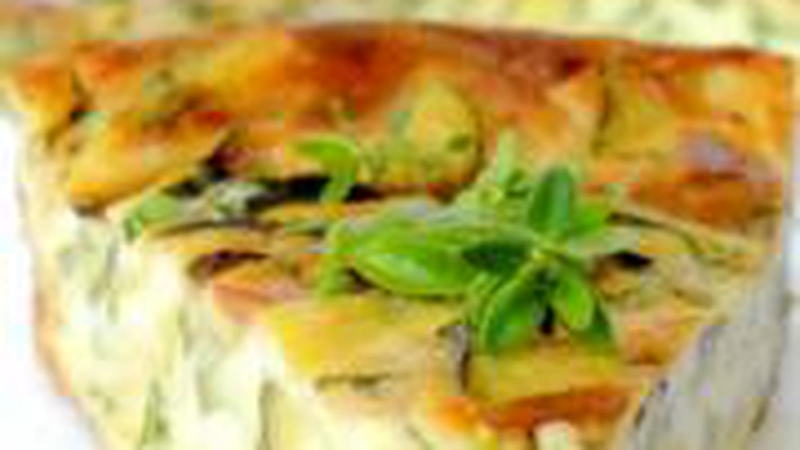 Clafoutis aux courgettes et fromage de chèvre