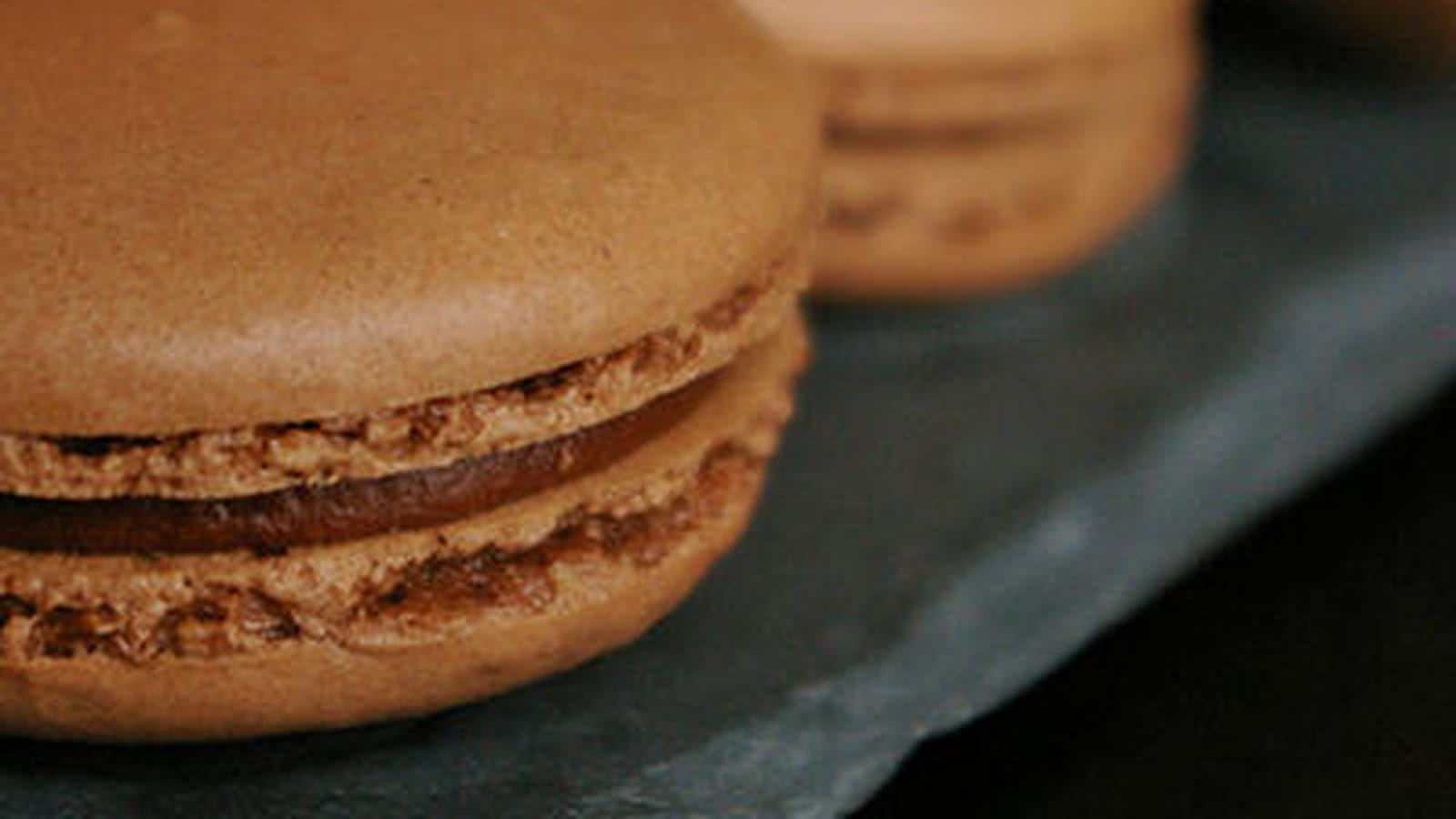 Macarons chocolat