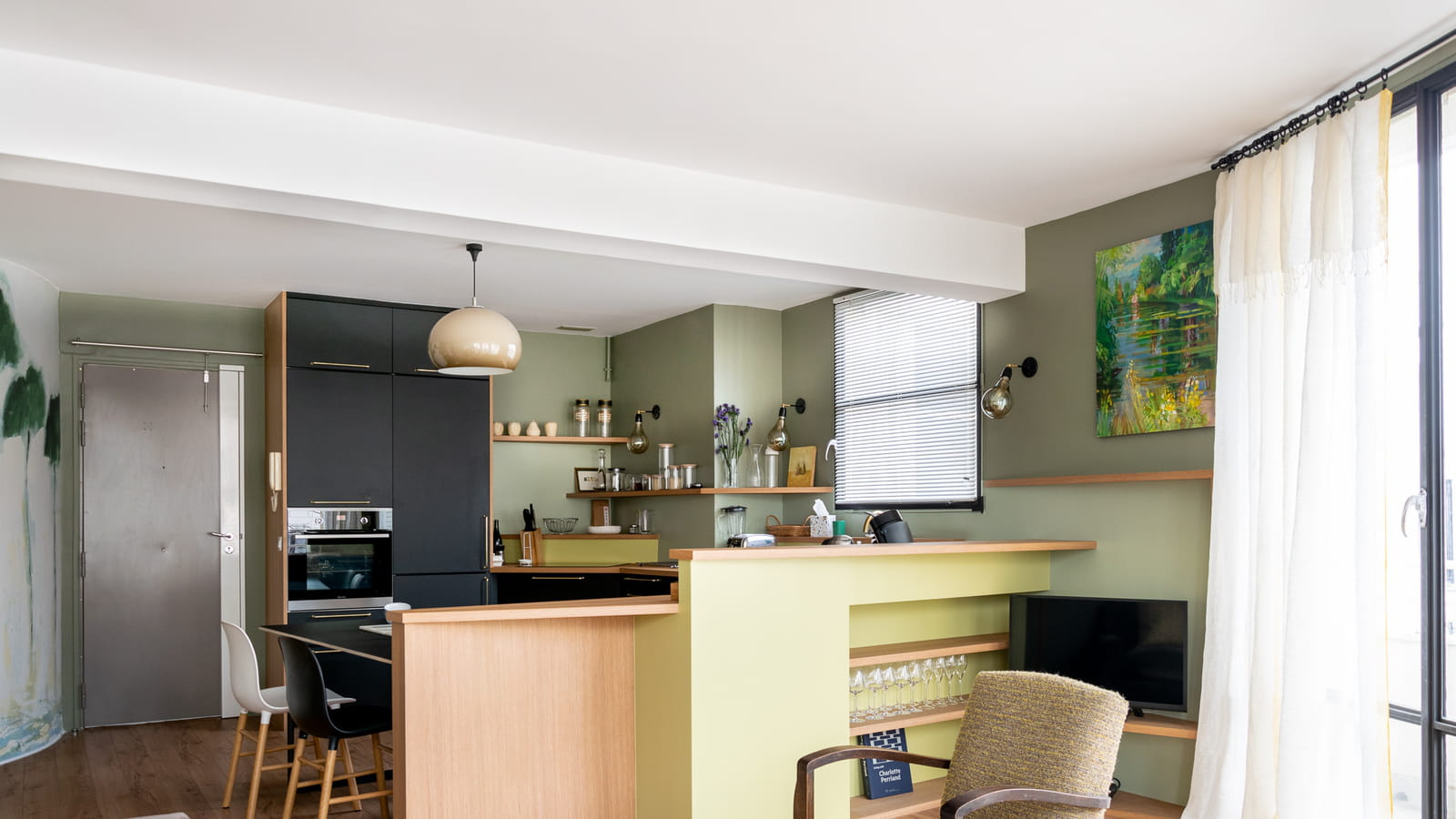 Espace cuisine après