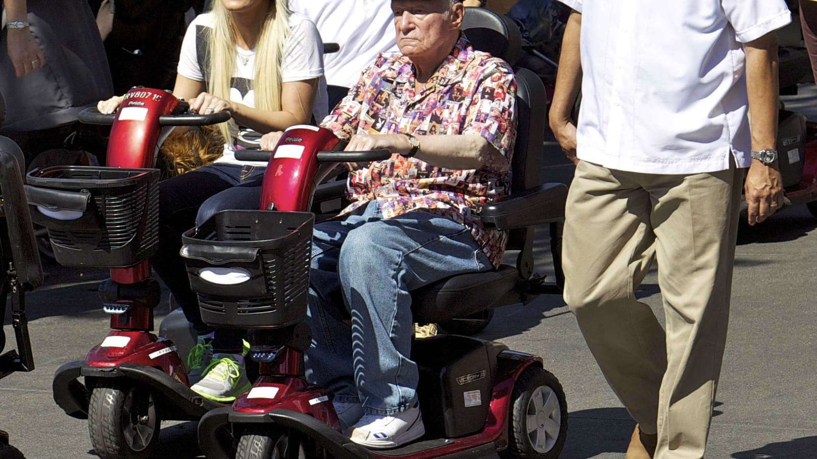 Hugh et Crystal Hefner