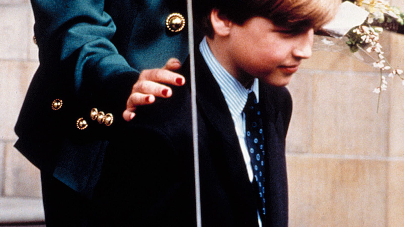 Le prince William et Lady Diana