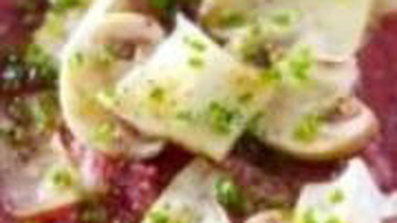 Carpaccio de bœuf à la tomme de Savoie