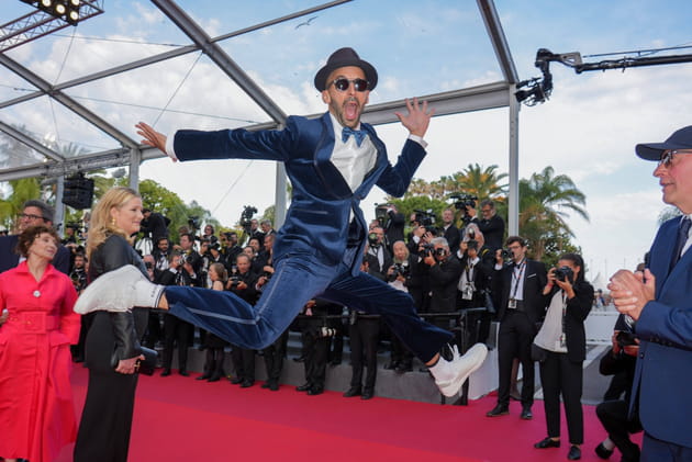 JR, &agrave; la projection de "L'Innocent" le 24&nbsp;mai