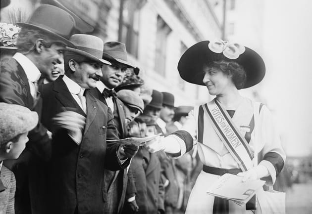 Hubertine Auclert, première suffragiste française