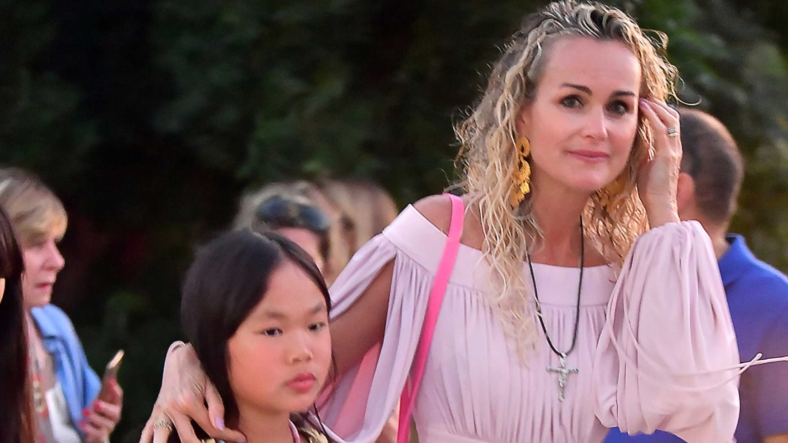 Joy Hallyday et sa mère