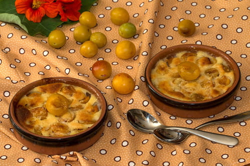 Flans aux mirabelles