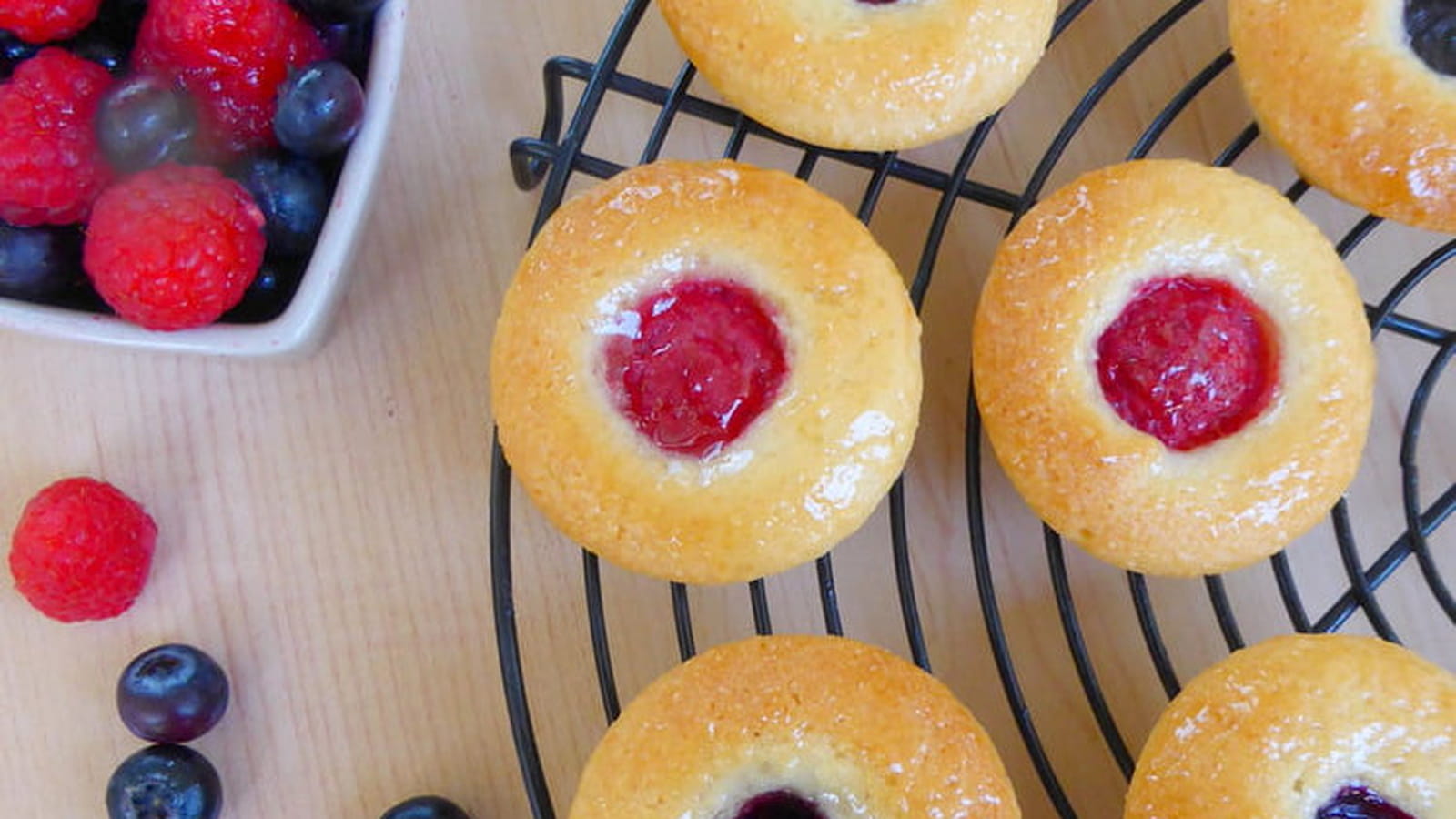 Financiers vegan sans œufs et sans beurre