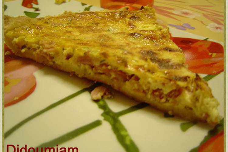 Quiche lorraine aux herbes de Provence