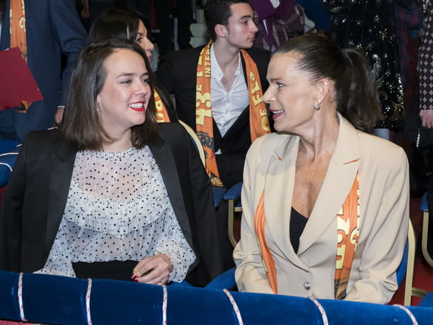 Stéphanie de Monaco et sa fille Pauline Ducruet au Festival International du Cirque de Monte-Carlo