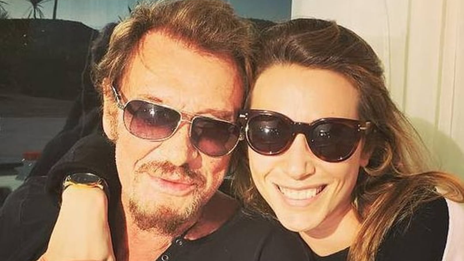 Johnny Hallyday et Laura Smet 