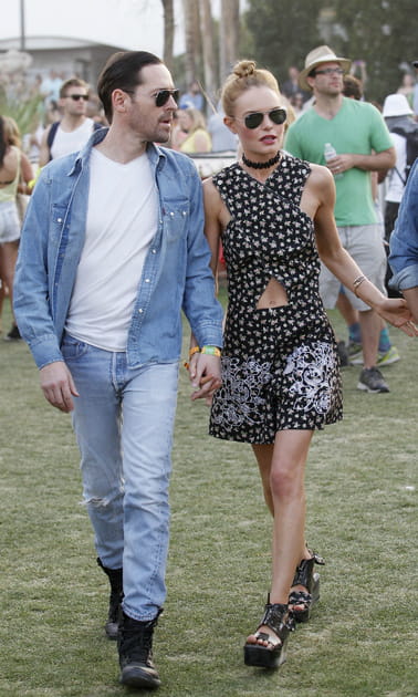 Kate Bosworth en combinaison fleurie Carven