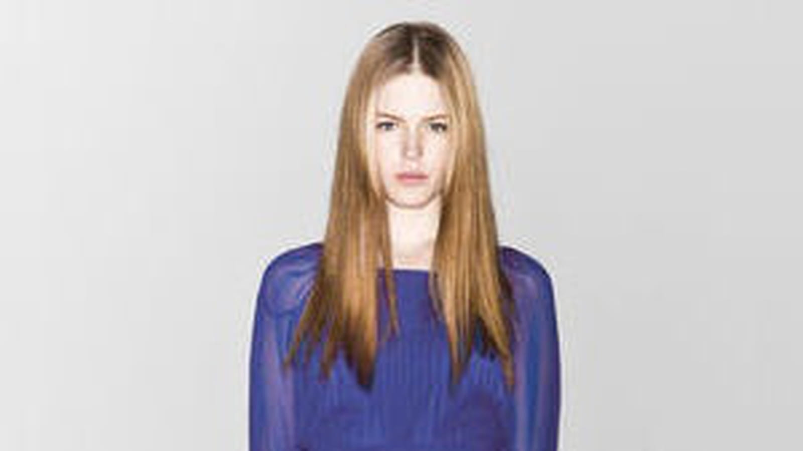 Robe violette de Sisley