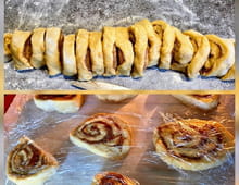 Roulés à la cannelle danois (Kanelsnegle) : Etape 3