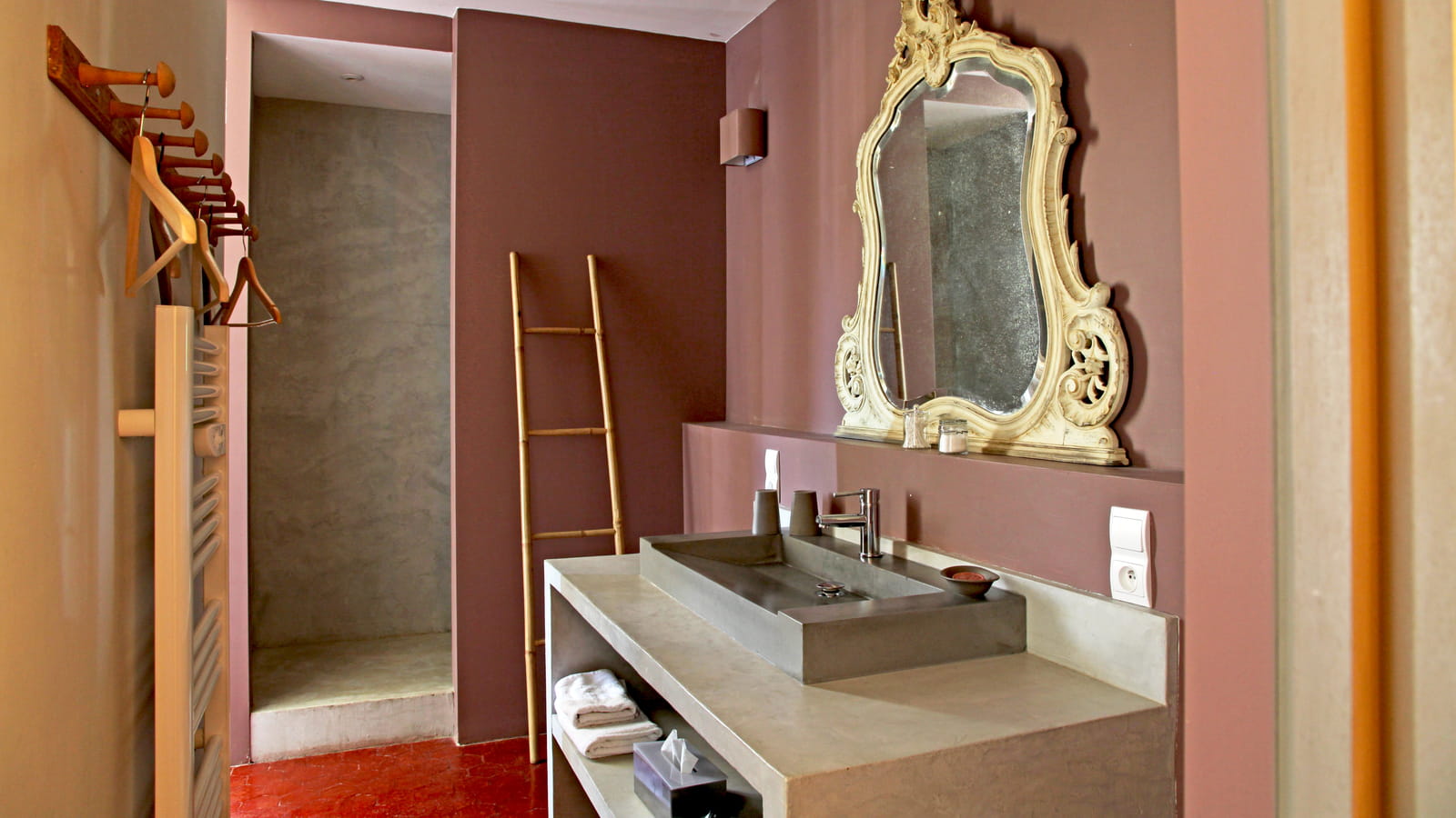 Salle de bains baroque