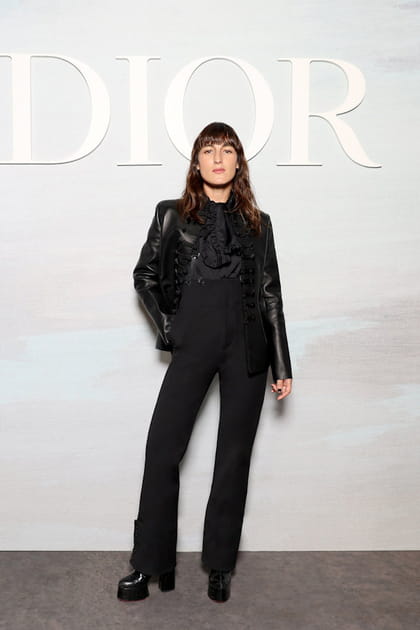 Juliette Armanet au défilé Dior