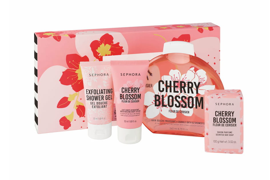 Coffret Cadeau Corps et Bain &agrave; la fleur de cerisier, Sephora