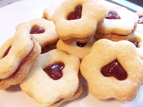 Spitzbuben à la framboise
