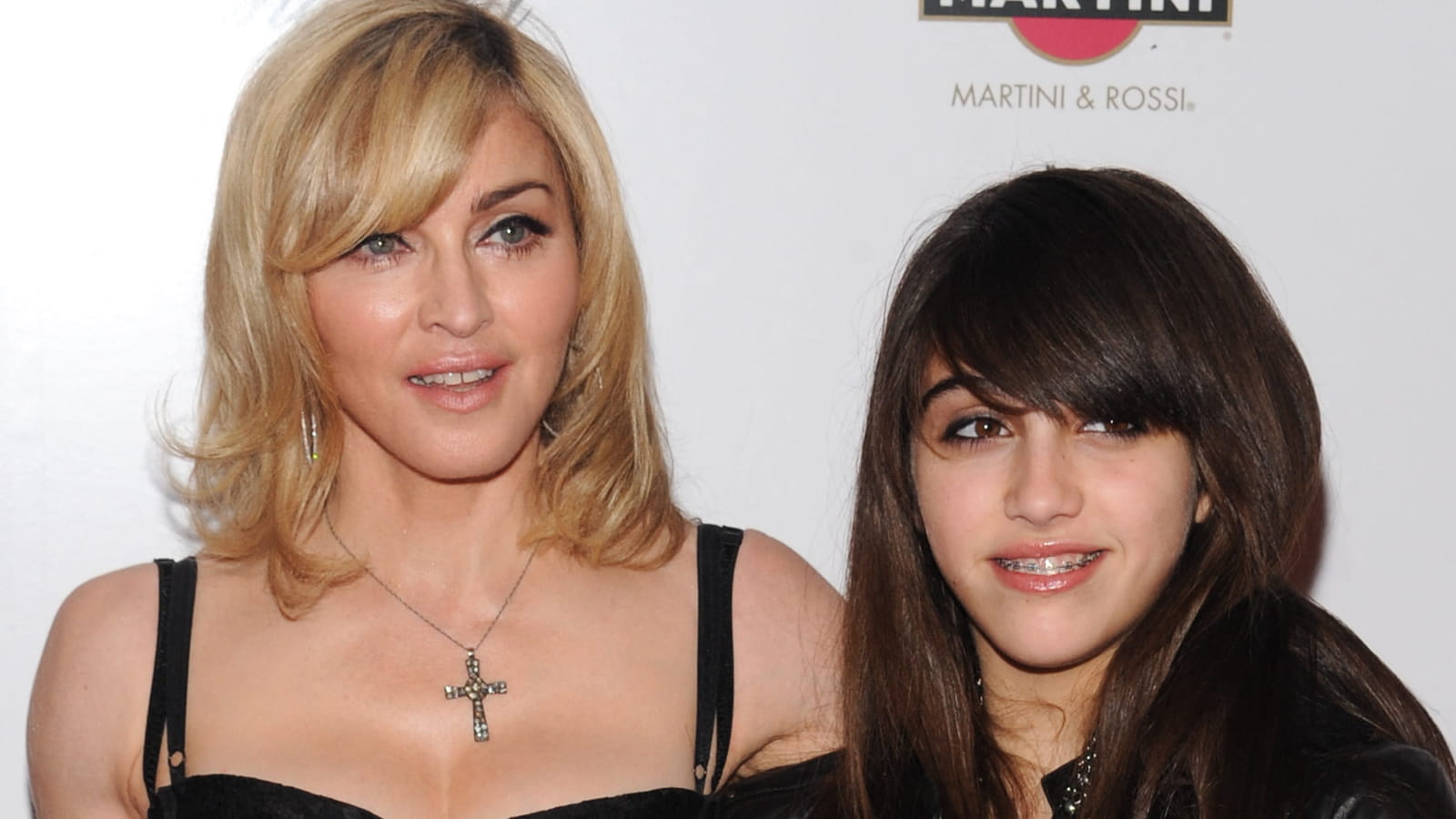 Madonna et sa fille Lourdes Leon, sur un tapis rouge à New York en 2009