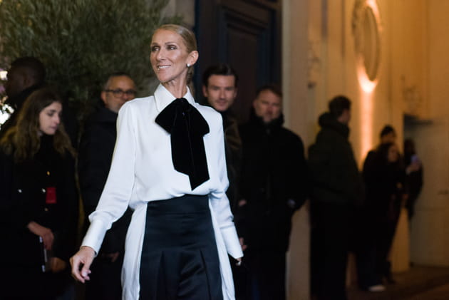 TOP : Céline Dion en Armani Privé
