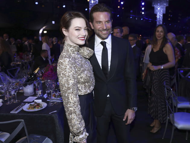 Emma Stone et Bradley Cooper : sourires de stars