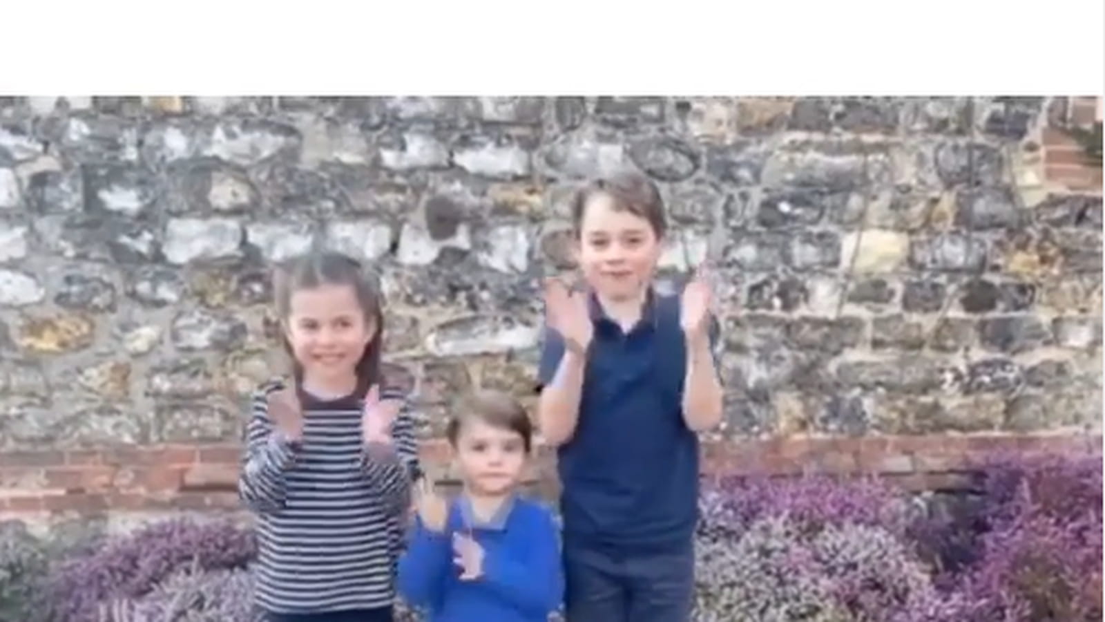 Charlotte, Louis et George