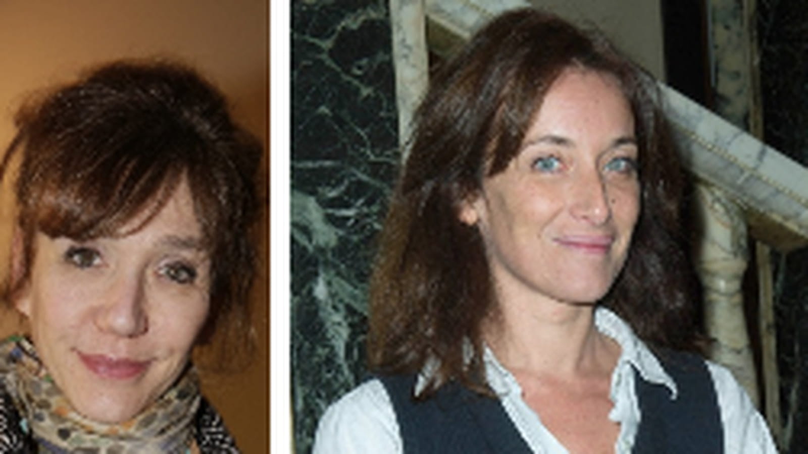 Virginie Lemoine et Delphine Serina