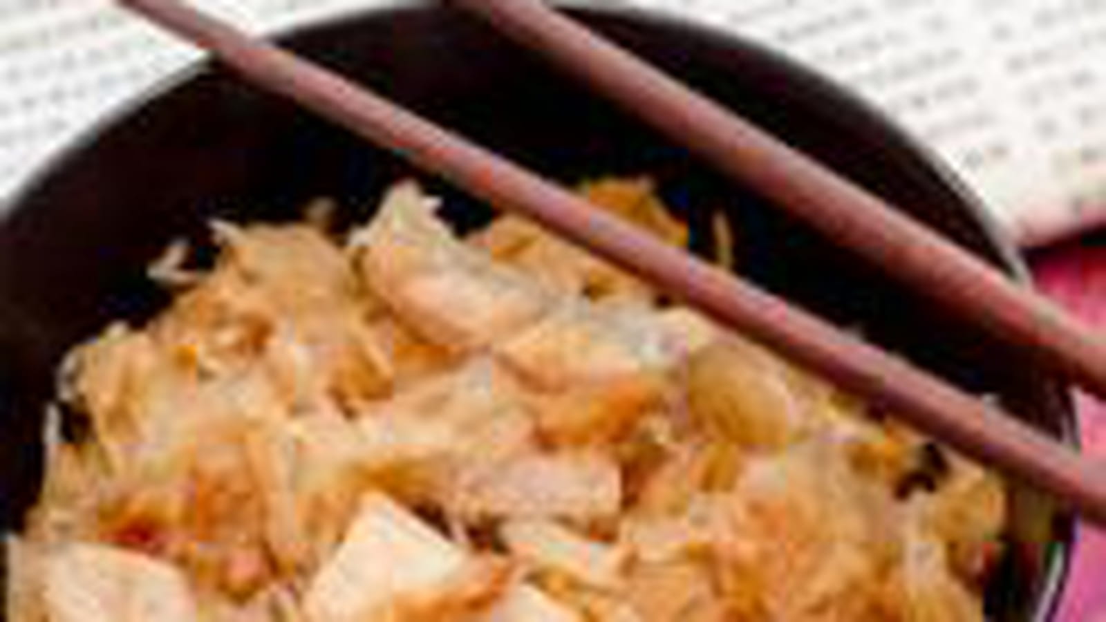 Wok de choucroute