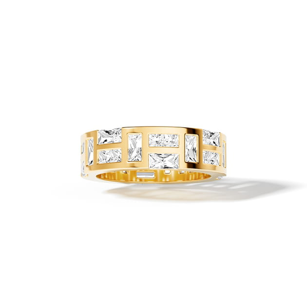 Bague Ice (plaqu&eacute; or jaune 18k)