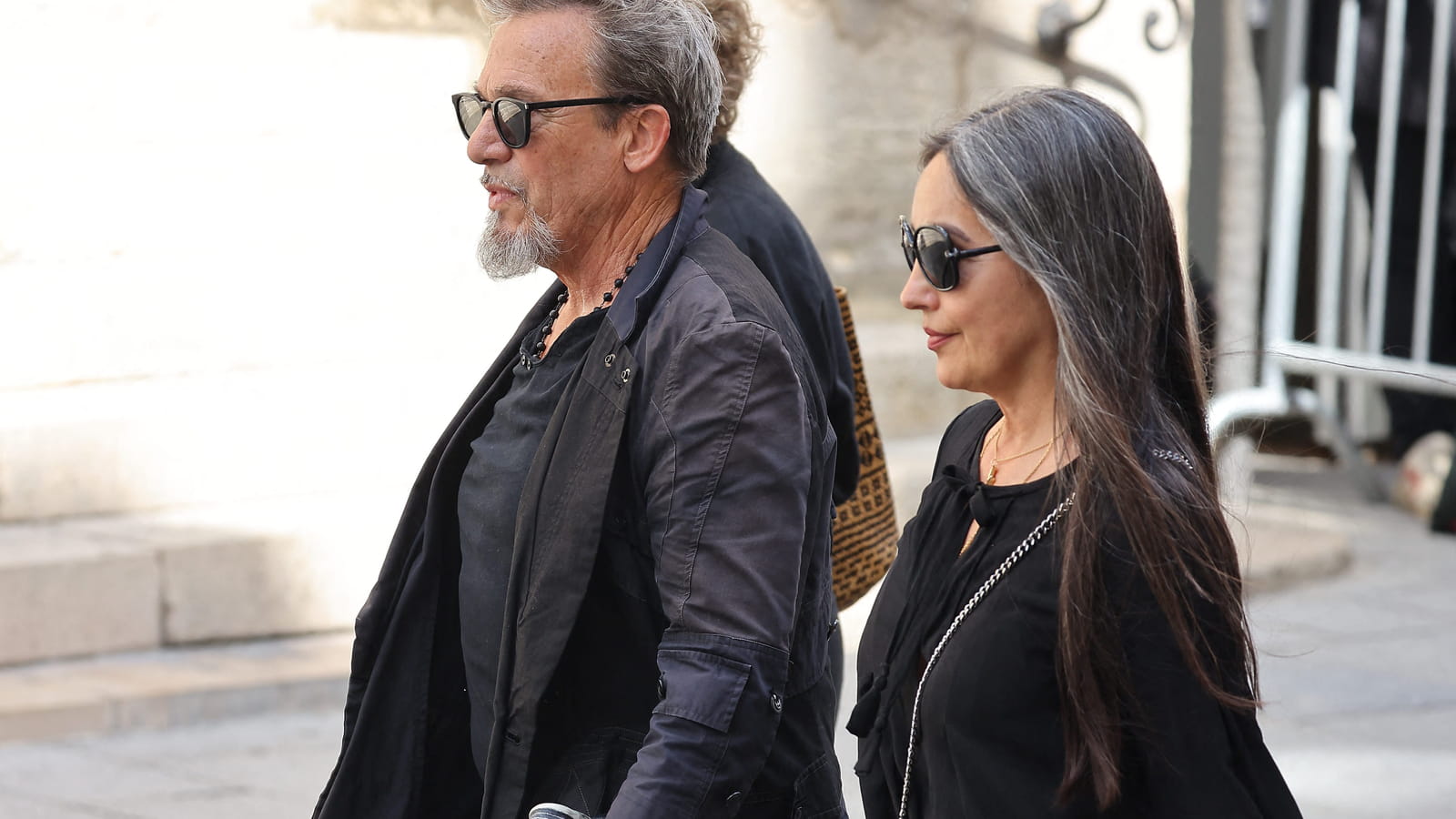 Florent Pagny et sa femme Azucena