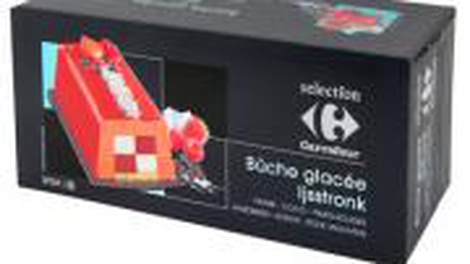 Bûche glacée de Carrefour