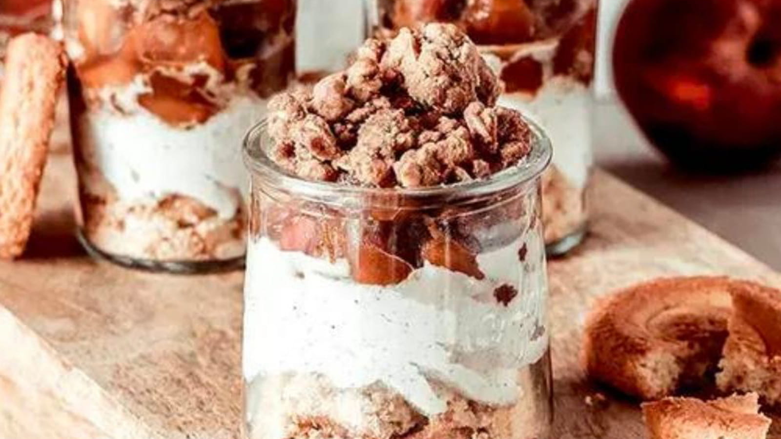 Crumble aux pommes et potimarron revisité