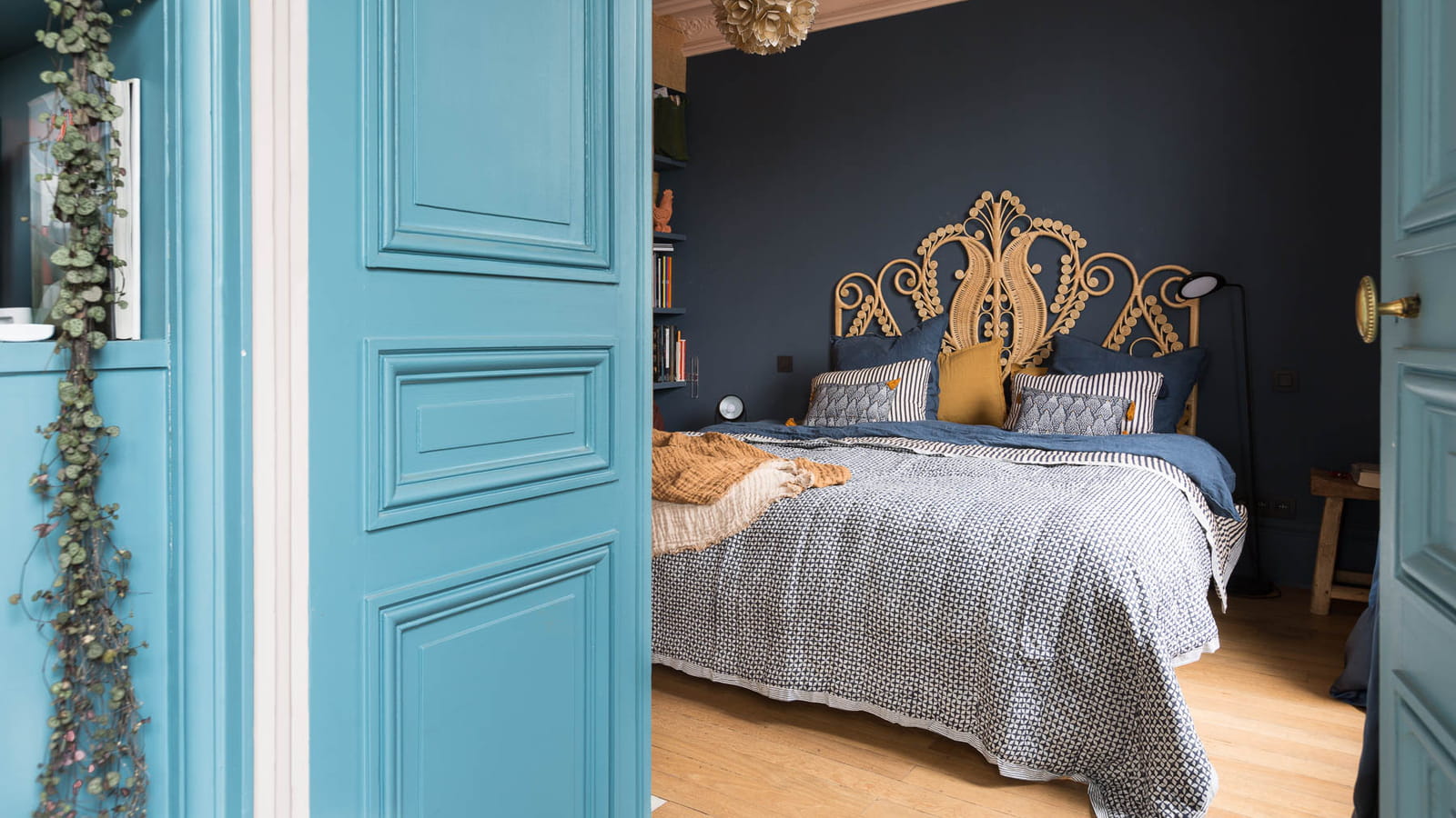 Chambre colorée 